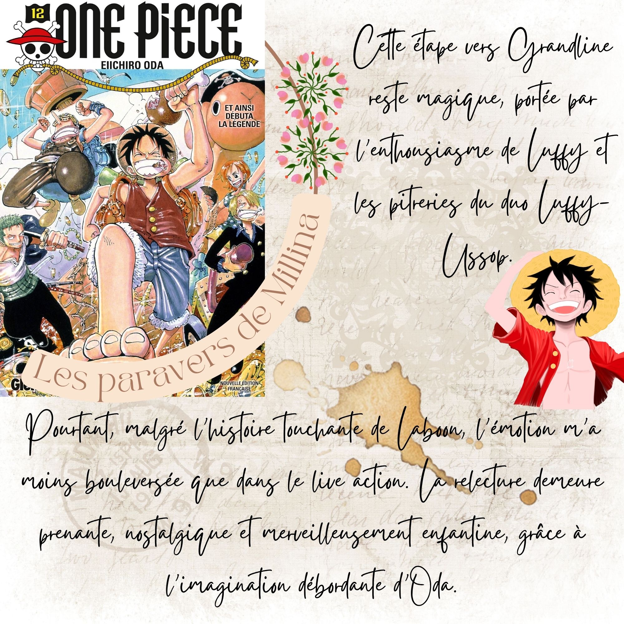 One Piece T12 Et ainsi débuta la légende d&rsquo;Eiichiro Oda